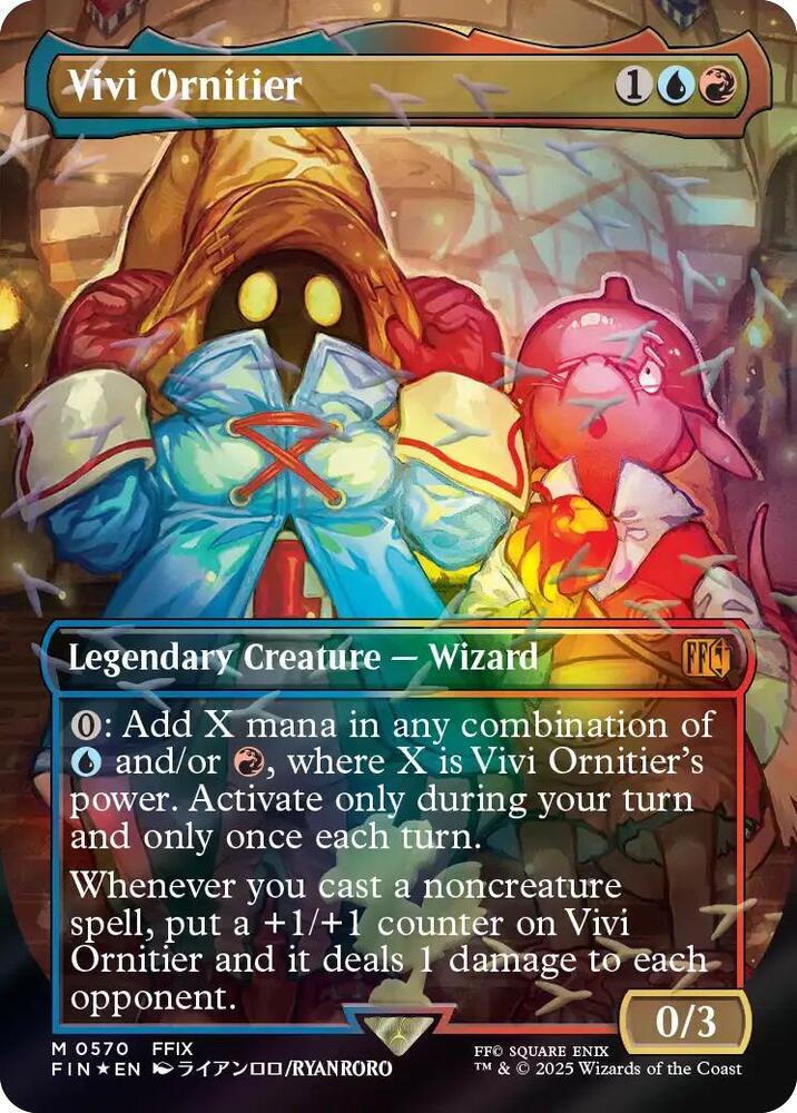 Vivi Ornitier (Borderless) (Chocobo Track Foil) | FINAL FANTASY #570