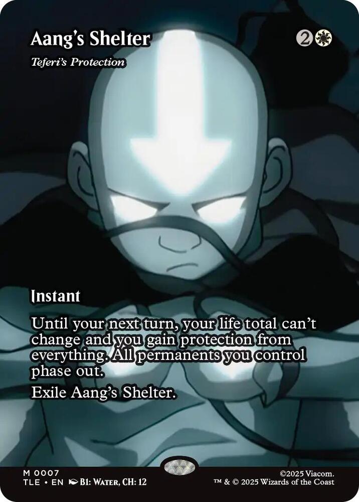 Aang's Shelter - Teferi's Protection (Borderless) | Avatar: The Last Airbender: Eternal-Legal #7
