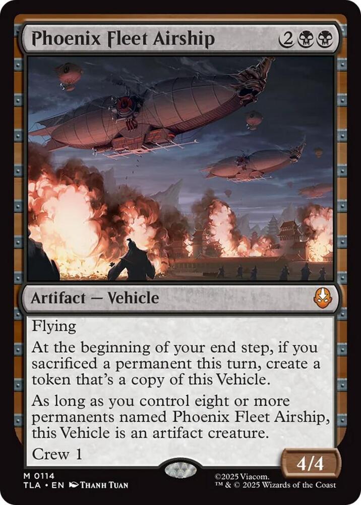 Phoenix Fleet Airship | Avatar: The Last Airbender #114