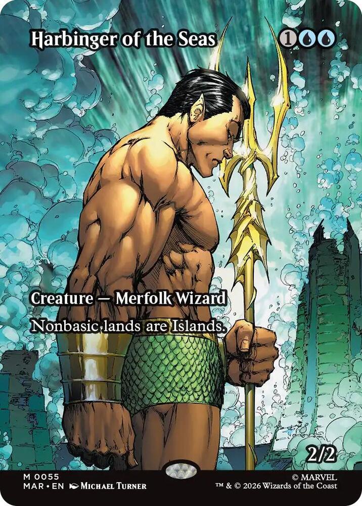 Harbinger of the Seas (Borderless) | Marvel Universe Eternal-Legal #55