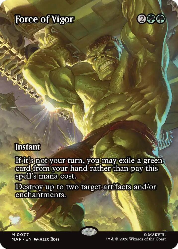 Force of Vigor (Borderless) | Marvel Universe Eternal-Legal #77