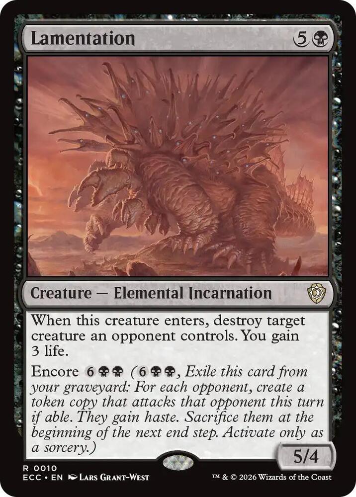 Lamentation | Commander: Lorwyn Eclipsed #10