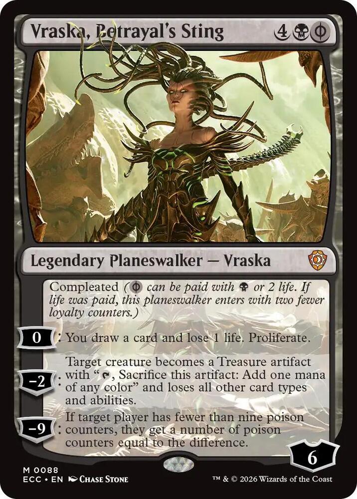 Vraska, Betrayal's Sting | Commander: Lorwyn Eclipsed #88