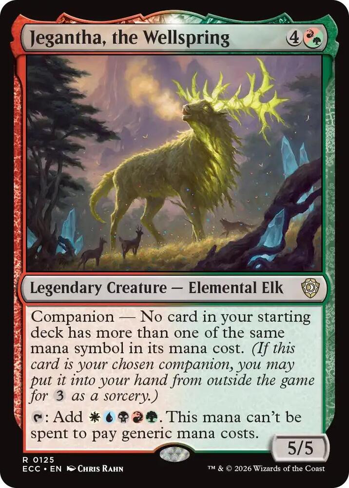 Jegantha, the Wellspring | Commander: Lorwyn Eclipsed #125