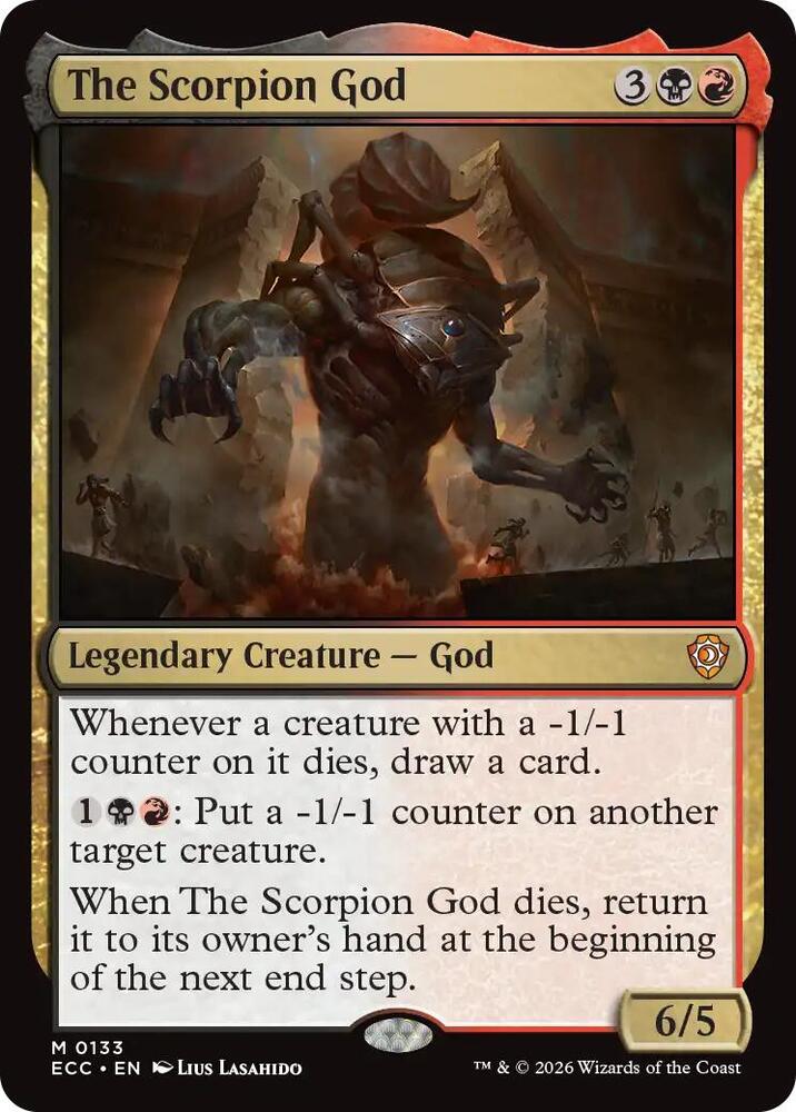 The Scorpion God | Commander: Lorwyn Eclipsed #133