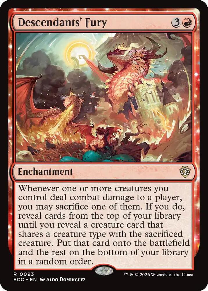 Descendants' Fury | Commander: Lorwyn Eclipsed #93