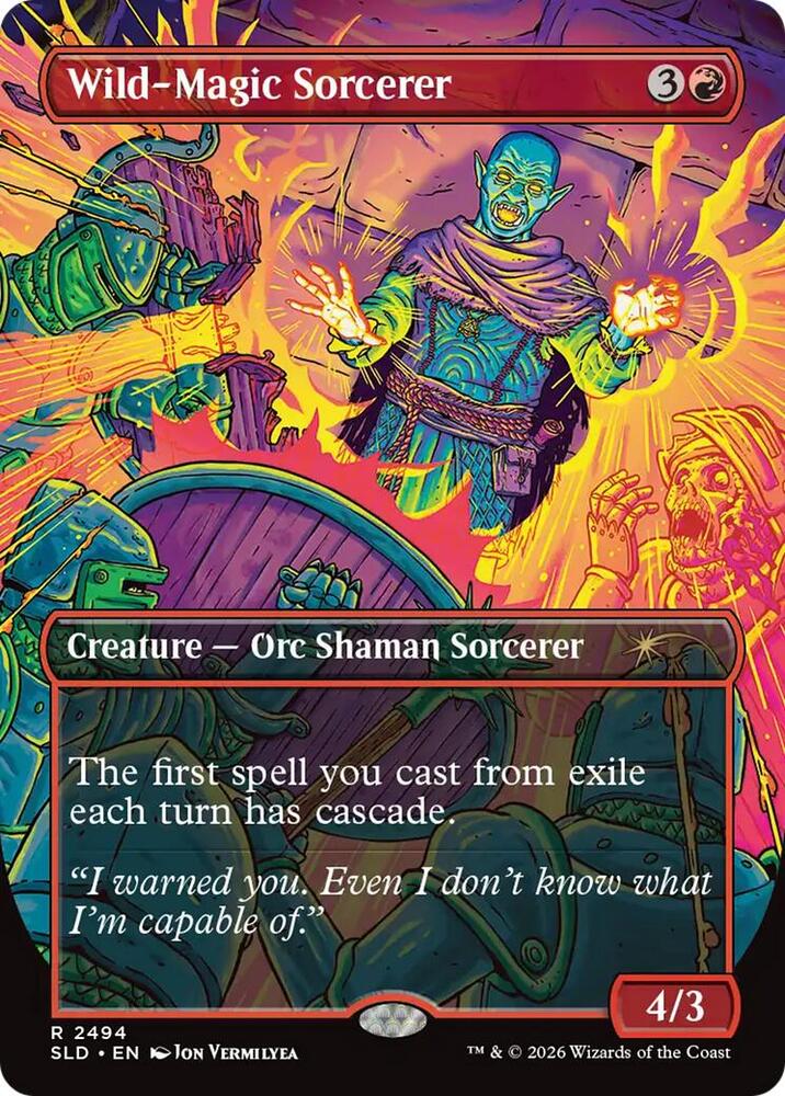 Wild-Magic Sorcerer | Secret Lair Drop Series #2494