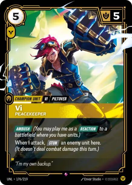 Vi, Peacekeeper | Unleashed #176/219