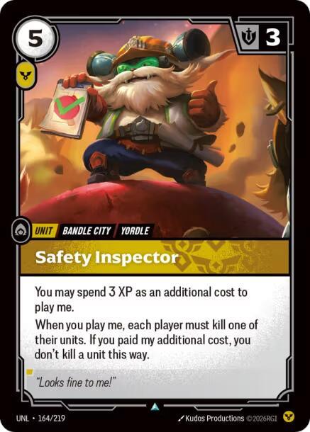Safety Inspector | Unleashed #164/219