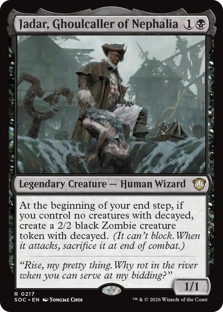 Jadar, Ghoulcaller of Nephalia | Commander: Secrets of Strixhaven #217