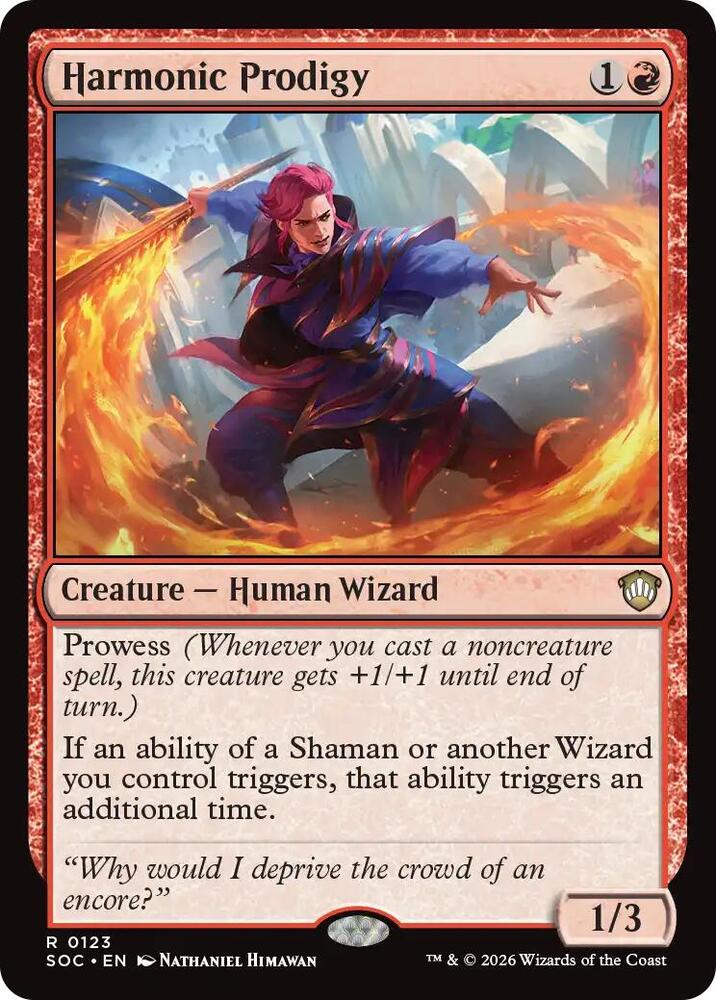 Harmonic Prodigy | Commander: Secrets of Strixhaven #123