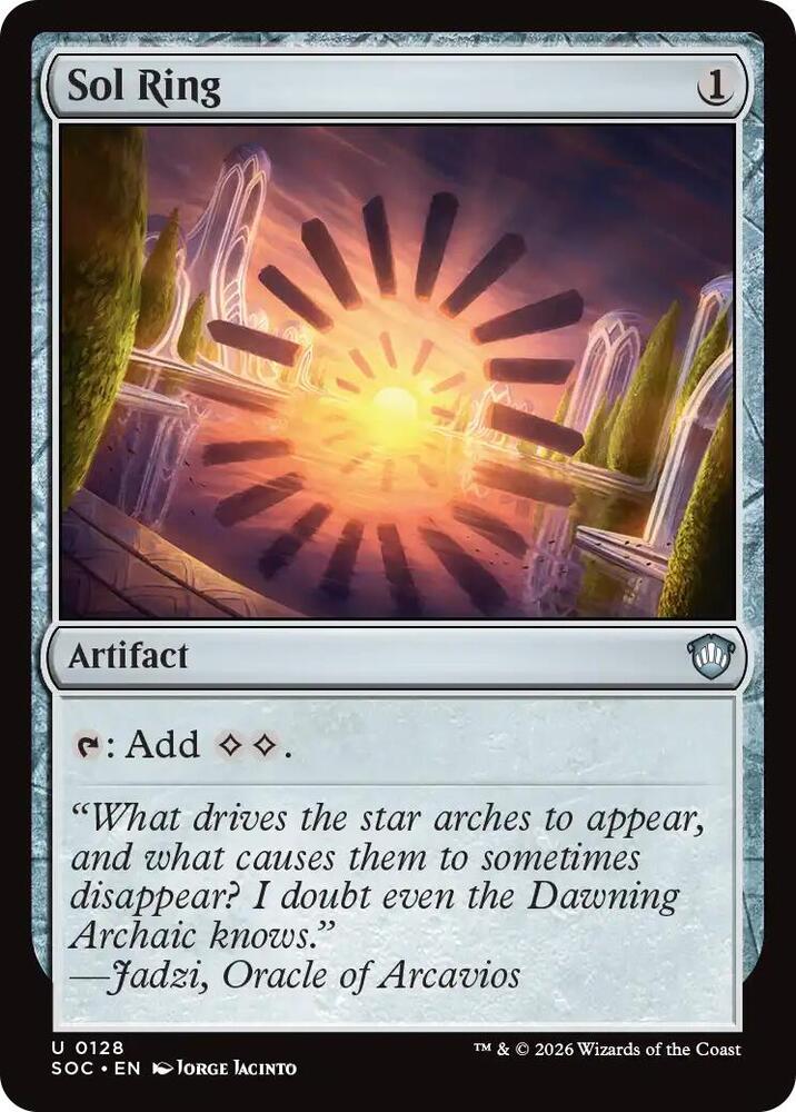 Sol Ring | Commander: Secrets of Strixhaven #128