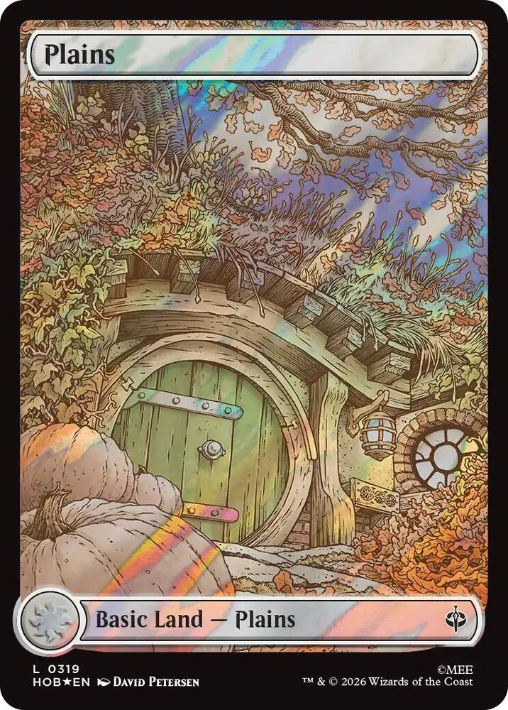 Plains (0319) (Surge Foil) | The Hobbit #319