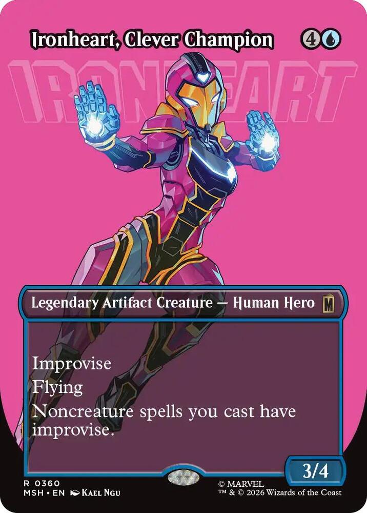 Ironheart, Clever Champion (Borderless) | Marvel Super Heroes #360