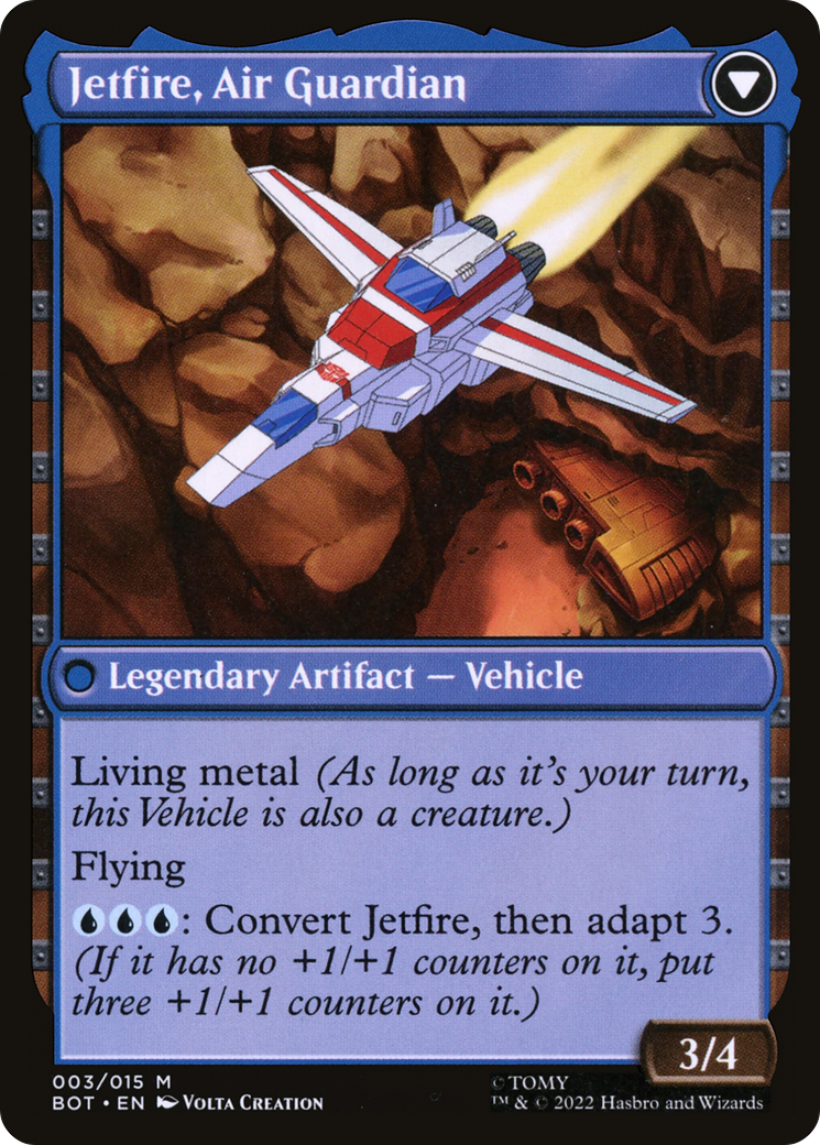 Jetfire, Ingenious Scientist // Jetfire, Air Guardian | Universes Beyond: Transformers #3