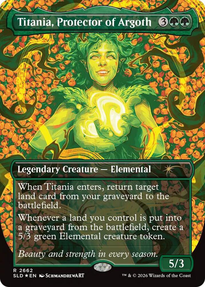 Titania, Protector of Argoth | Secret Lair Drop Series #2662