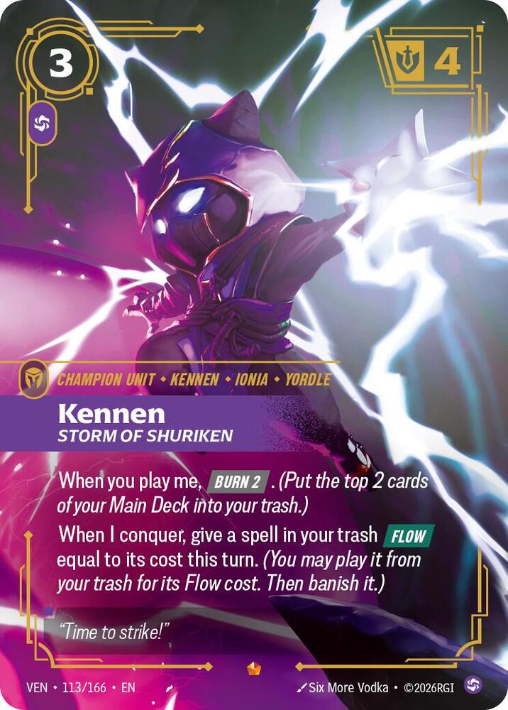 Kennen, Storm of Shuriken | Vendetta #113/166