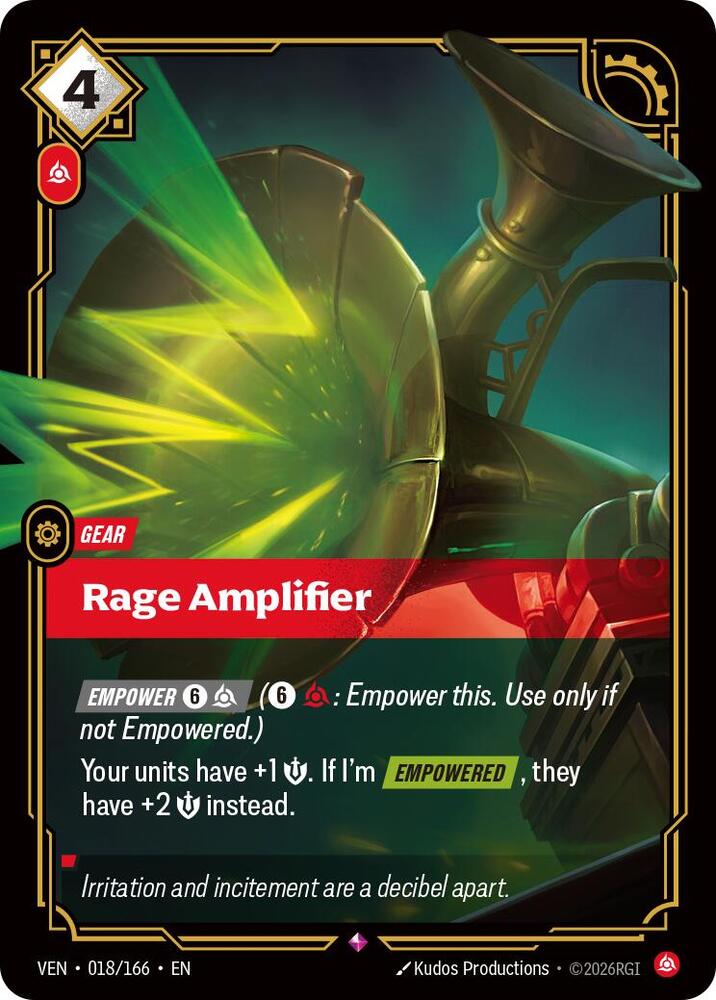 Rage Amplifier | Vendetta #018/166