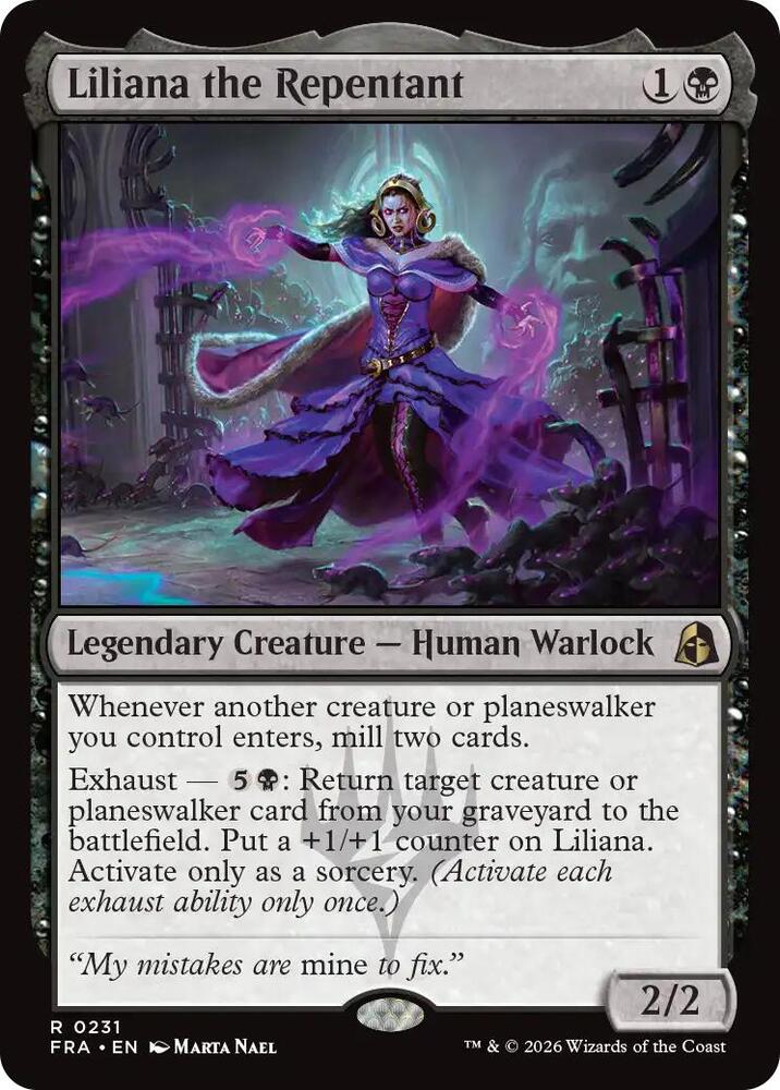 Liliana the Repentant | Reality Fracture #231