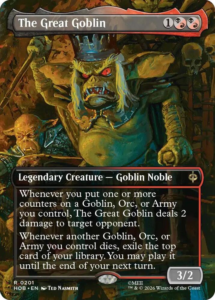 The Great Goblin (Borderless) | The Hobbit #201