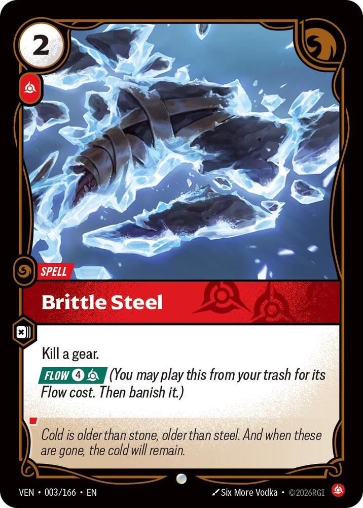 Brittle Steel | Vendetta #003/166