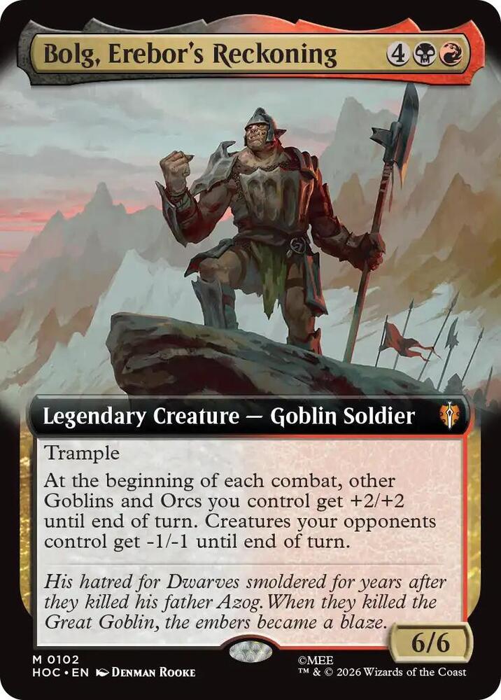 Bolg, Erebor's Reckoning (Extended Art) | The Hobbit: Eternal-Legal #102