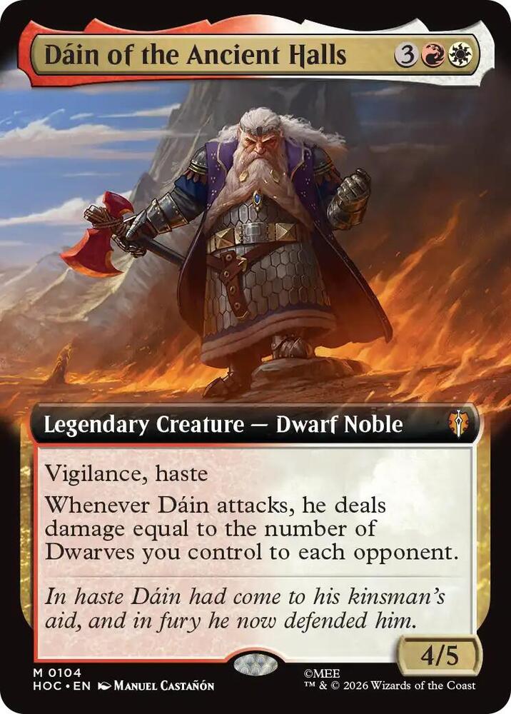 Dain of the Ancient Halls (Extended Art) | The Hobbit: Eternal-Legal #104
