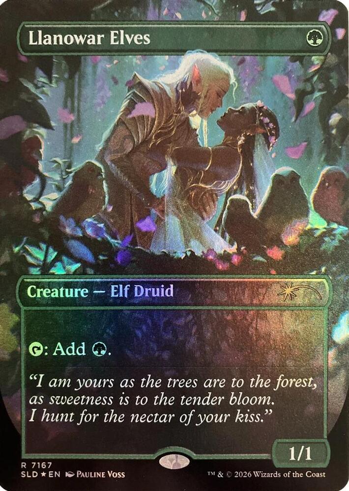 Llanowar Elves (7167) | Secret Lair Drop Series #7167