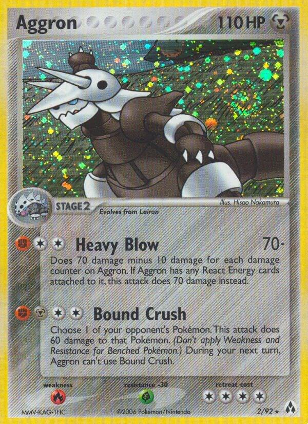Aggron | EX Legend Maker #2/92