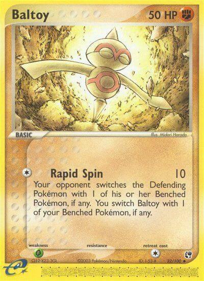 Baltoy | EX Sandstorm #32/100