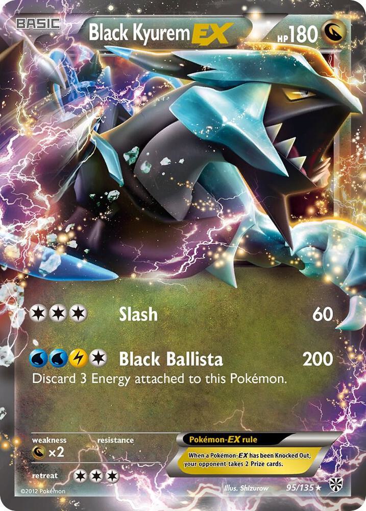 Black Kyurem EX | Plasma Storm #95/135
