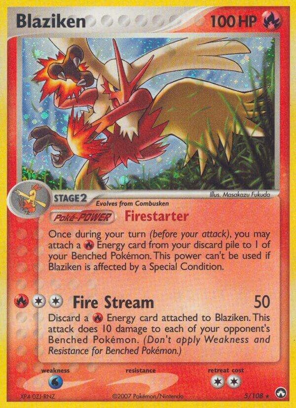 Blaziken | EX Power Keepers #5/108