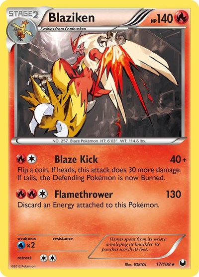 Blaziken | Dark Explorers #17/108