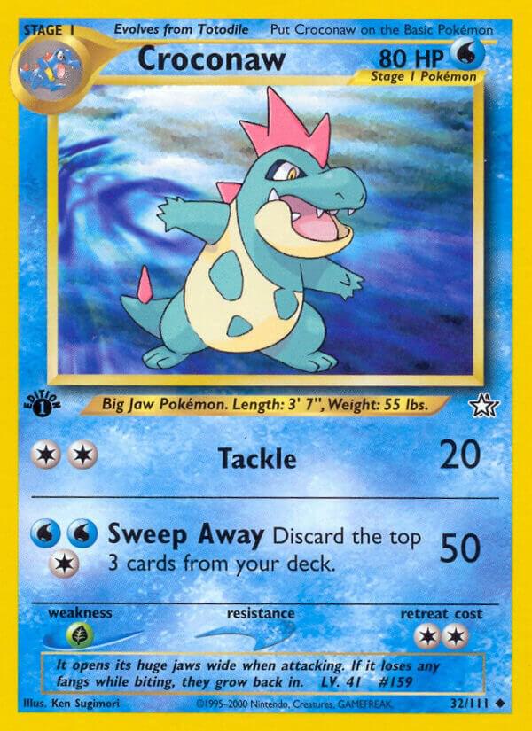 Croconaw (32) | Neo Genesis #032/111