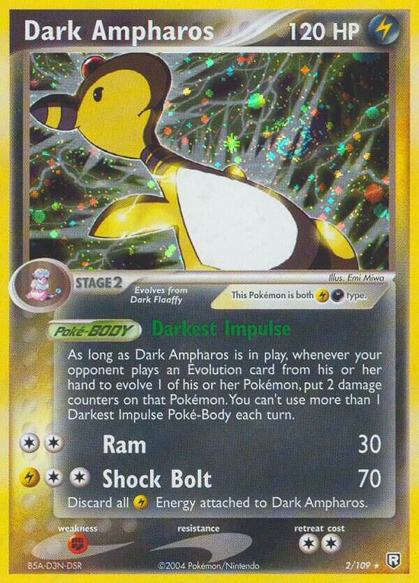 Dark Ampharos | EX Team Rocket Returns #2/109
