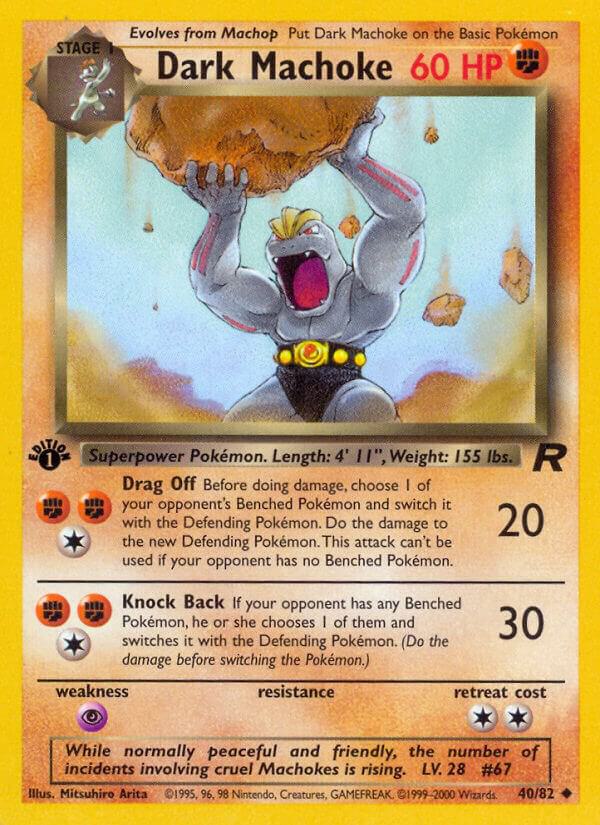 Dark Machoke | Team Rocket #40/82