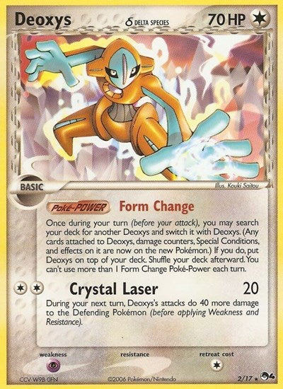Deoxys (Delta Species) | POP Series 4 #002/017