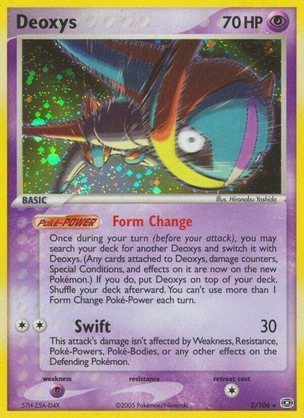 Deoxys (Speed Forme) | EX Emerald #2/106