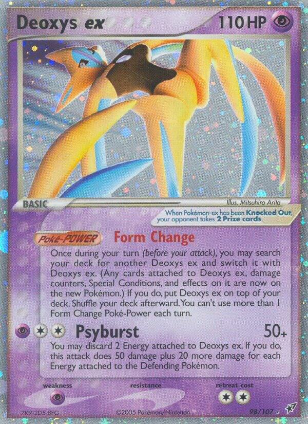 Deoxys ex (Attack Forme) | EX Deoxys #98/107