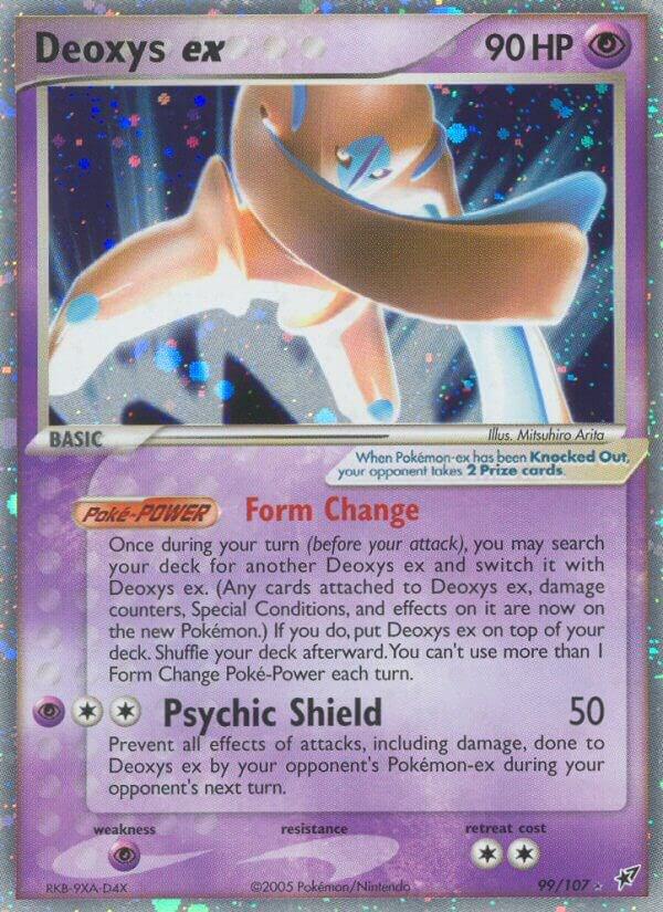 Deoxys ex (Defense Forme) | EX Deoxys #99/107