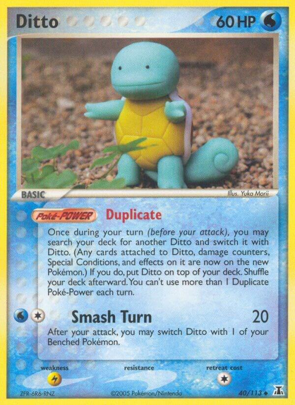 Ditto - 040/113 (Squirtle) | EX Delta Species #40/113