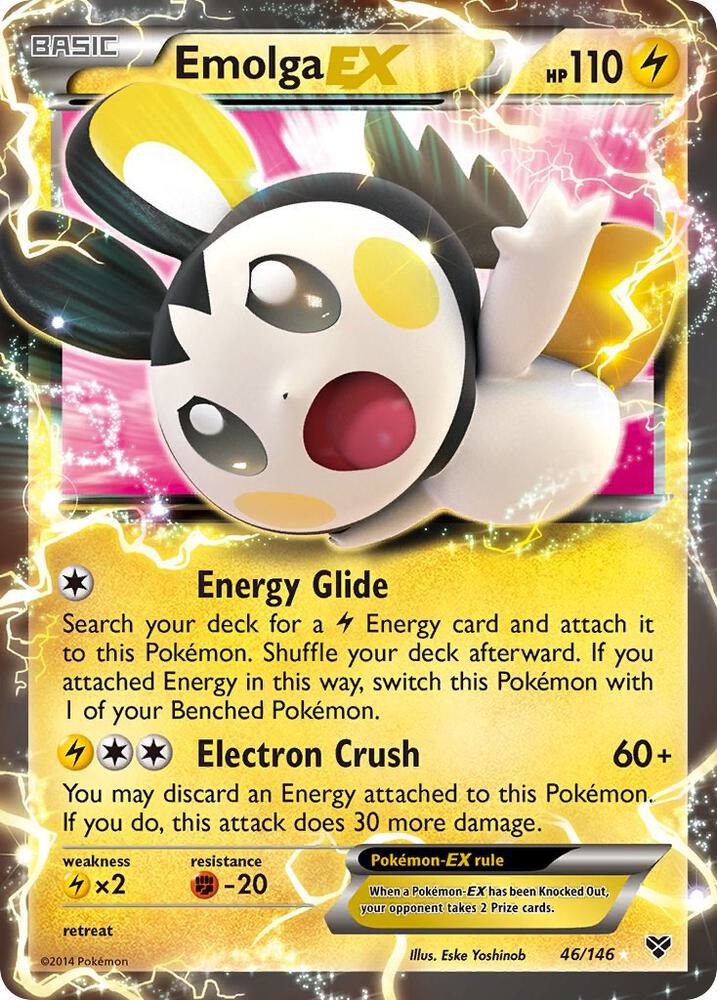 Emolga EX | XY Base Set #46/146