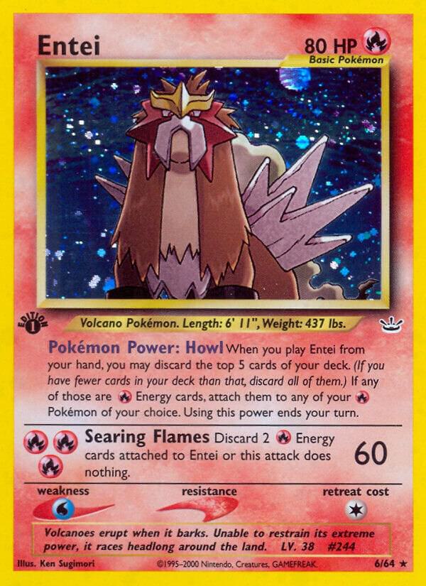 Entei (6) | Neo Revelation #06/64