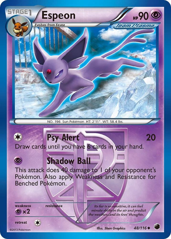 Espeon (Team Plasma) | Plasma Freeze #48/116