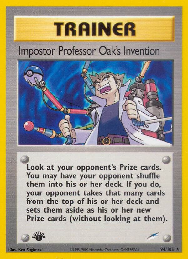 Impostor Professor Oak's Invention | Neo Destiny #094/105