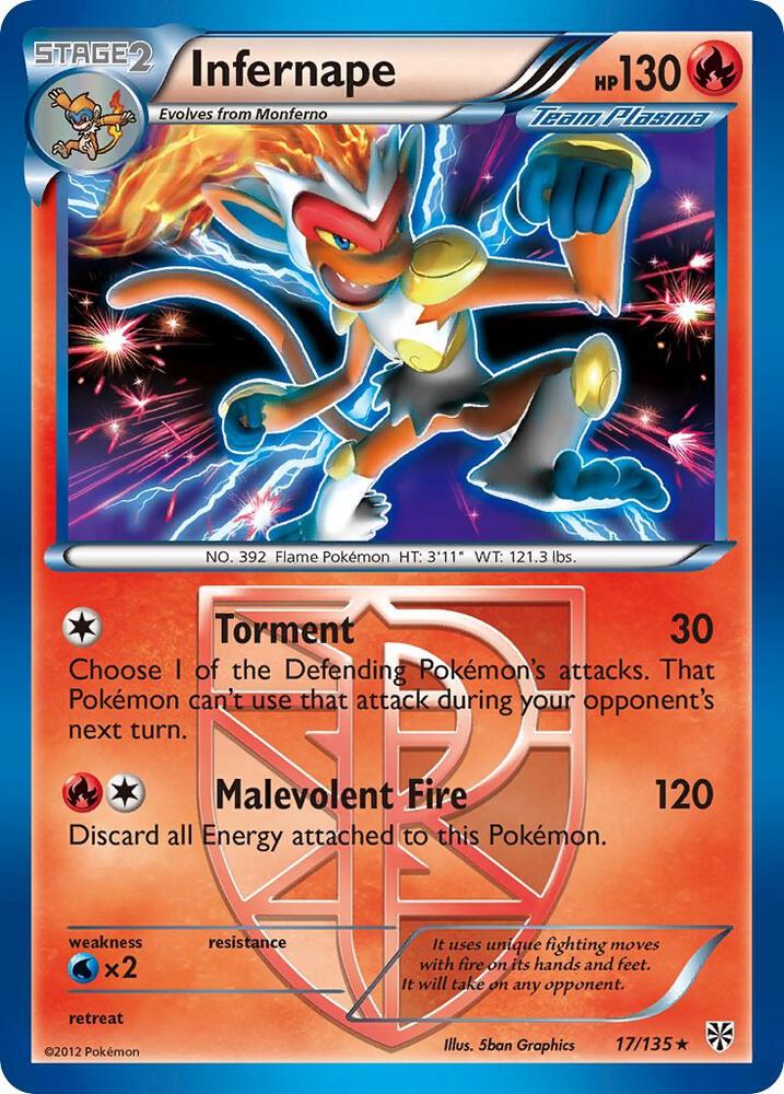 Infernape (Team Plasma) | Plasma Storm #17/135