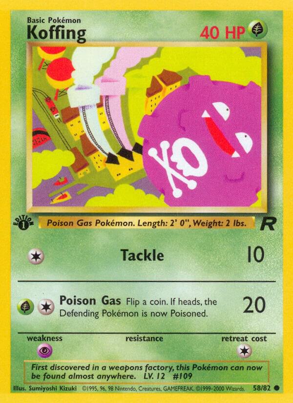 Koffing | Team Rocket #58/82