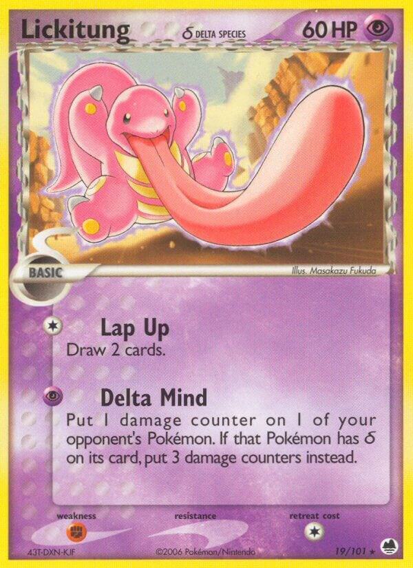 Lickitung (Delta Species) | EX Dragon Frontiers #19/101