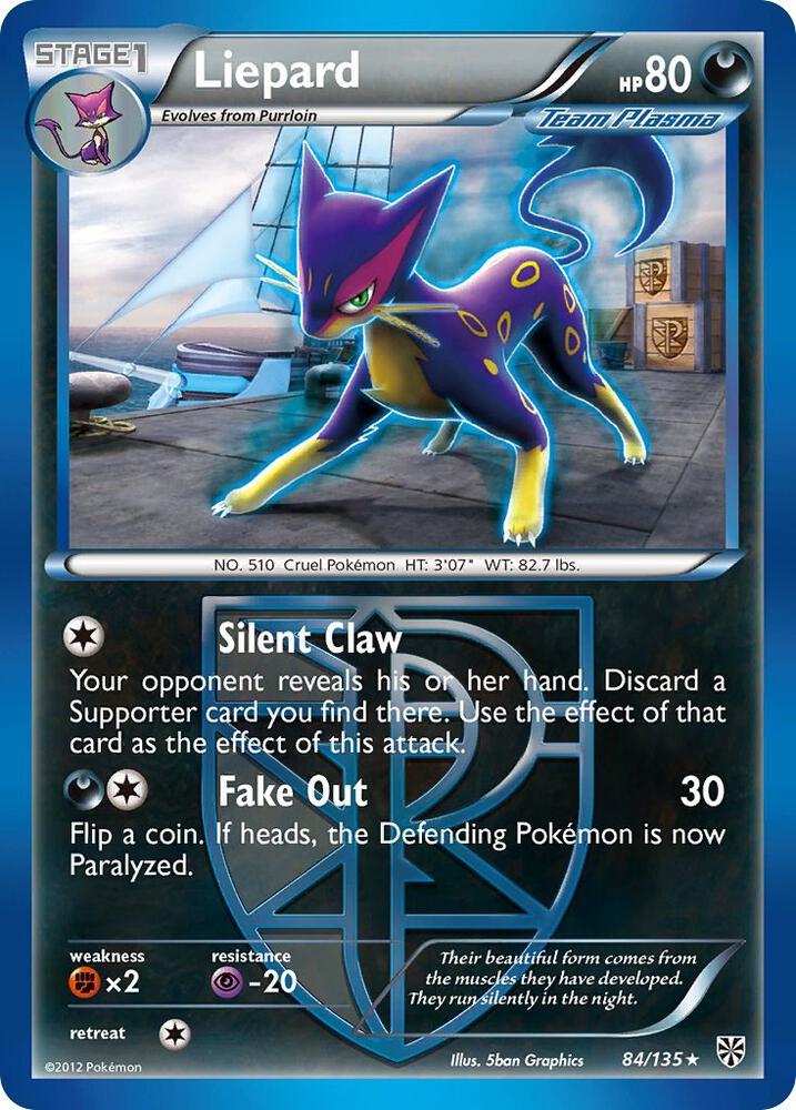 Liepard (Team Plasma) | Plasma Storm #84/135