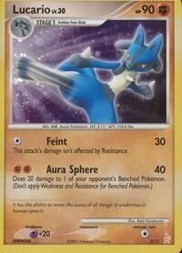 Lucario | DP Trainer Kit: Manaphy & Lucario #3/11